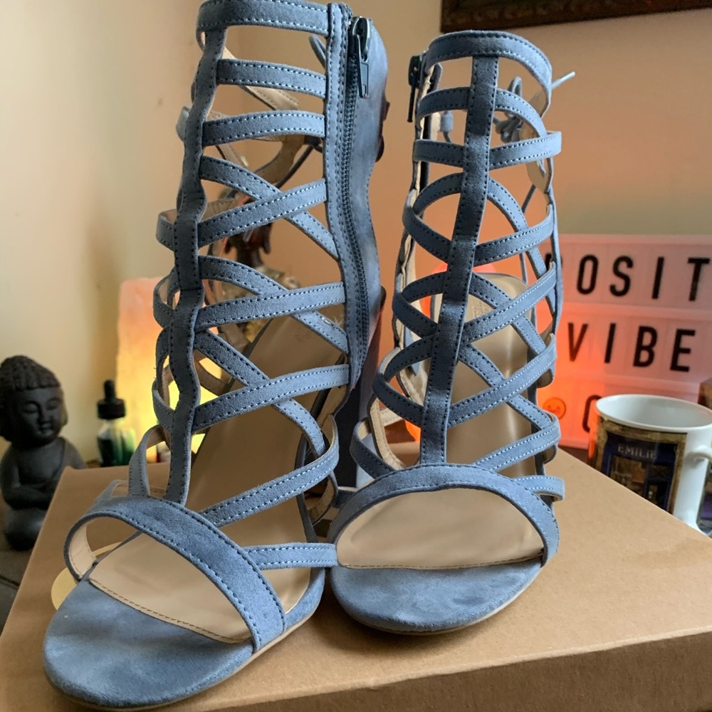 Cross Strap Heels